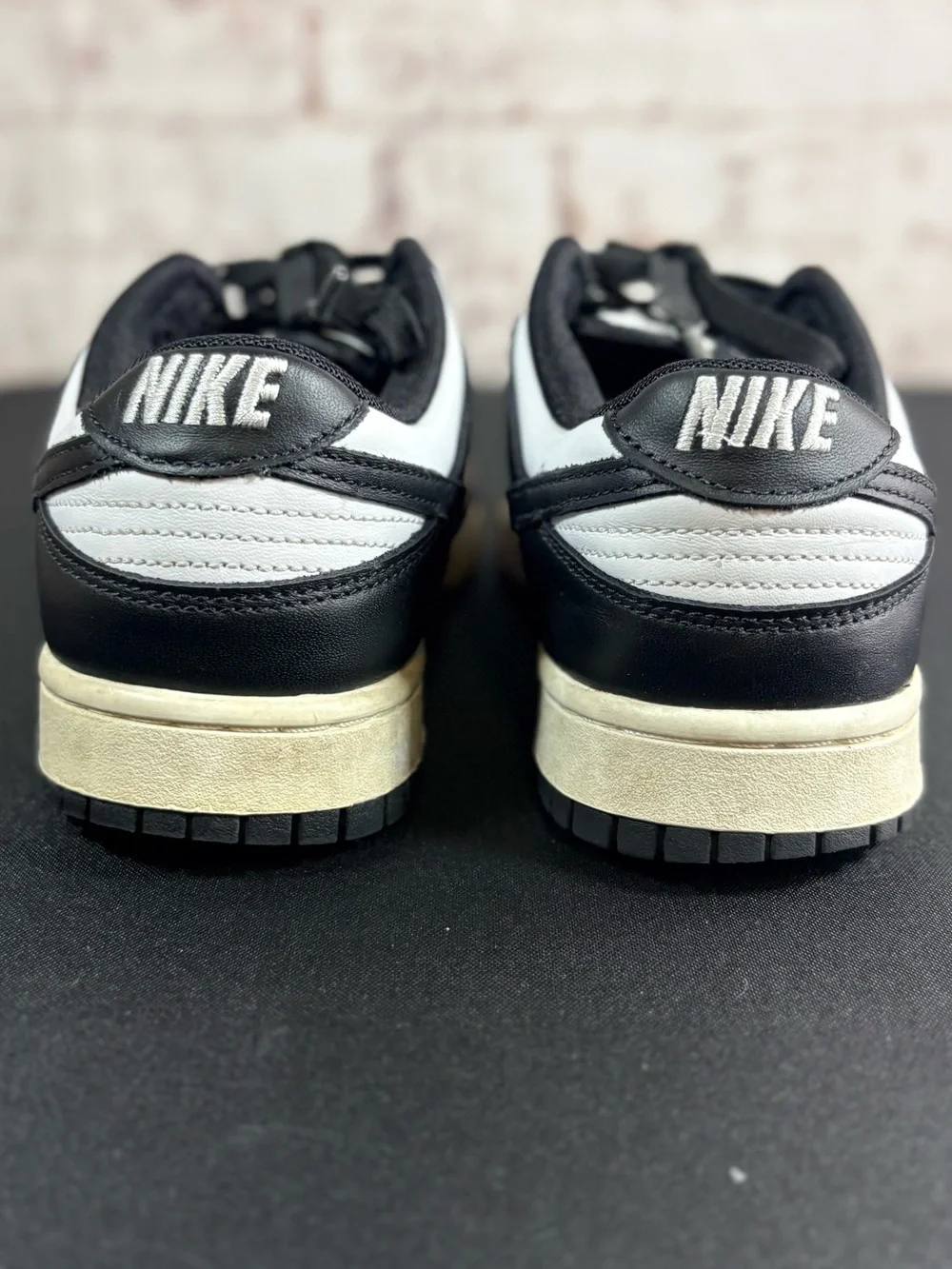 Nike Black and White Low-Top Sneakers